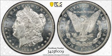 1882-CC $1 GSA Hoard MS63DMPL