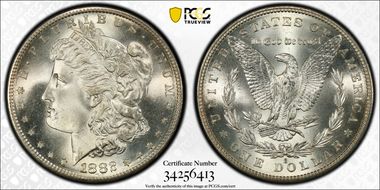 1882-S $1 MS68