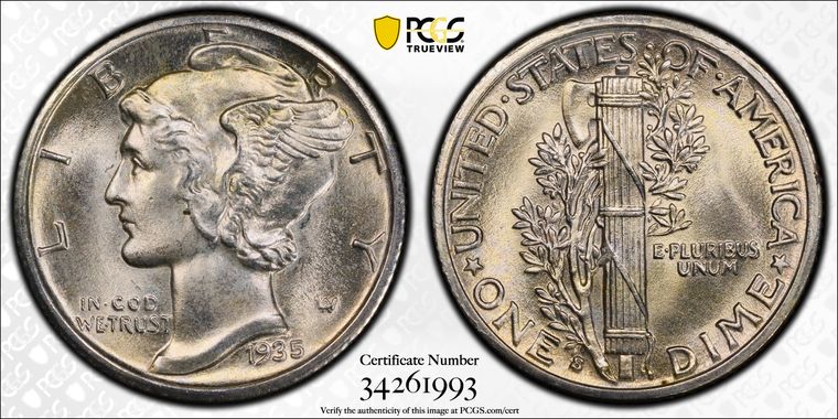 Cert 34261993 - Coin Image