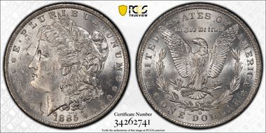 1885-O $1 MS61