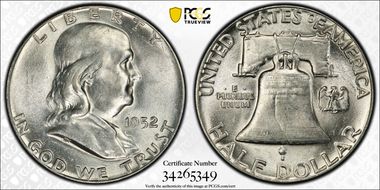 1952 50C "Scarface" FS-402 AU58