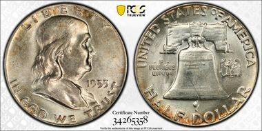 1955 50C "Bugs Bunny" FS-401 AU58