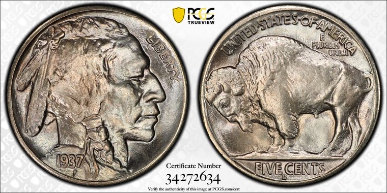 Cert 34272634 - Coin Image