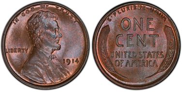 1914 1C MS65BN