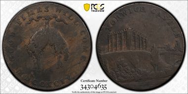 1794 Tk 1/2D DH-12 Norfolk, Norwich VF35BN