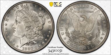1880-O $1 MS64