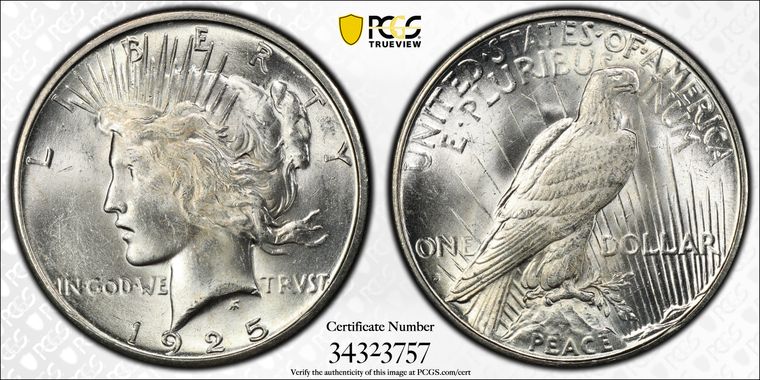 Cert 34323757 - Coin Image