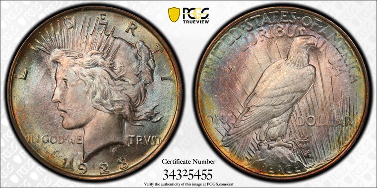 Cert 34325455 - Coin Image