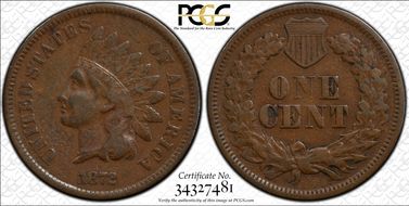 1872 1C Shallow N  FS-901 VF25BN