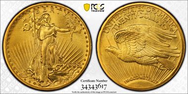 1909 $20 PR67