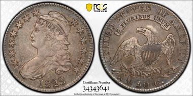 1823 50C O-107 VF35