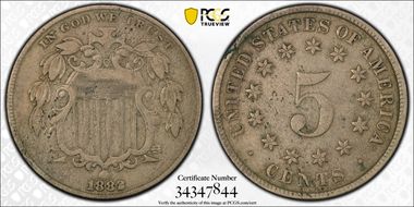 1882 5C DDO FS-101 VF25