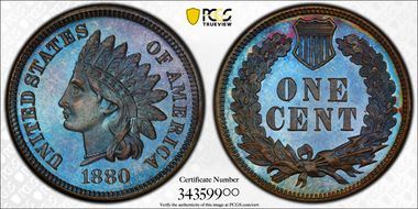 1880 1C PR67BN