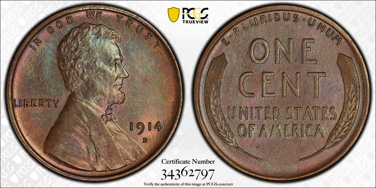 Cert 34362797 - Coin Image