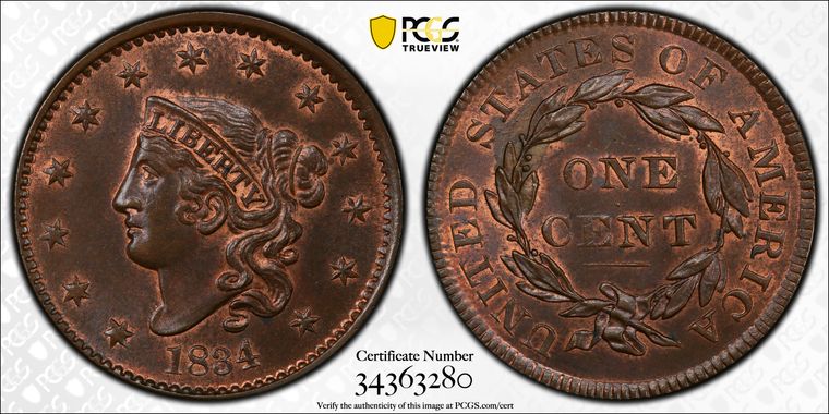 Cert 34363280 - Coin Image