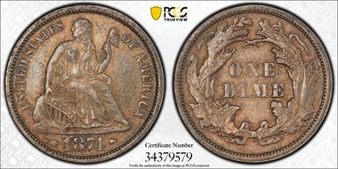 1874 10C Arrows AU55