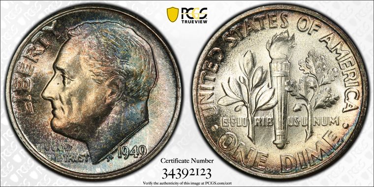 Cert 34392123 - Coin Image