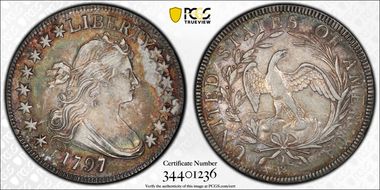 1797 50C AU53