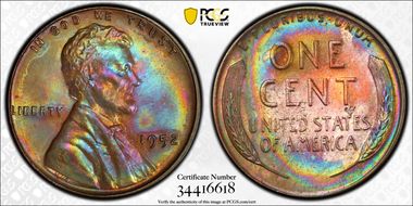 1952 1C MS64BN