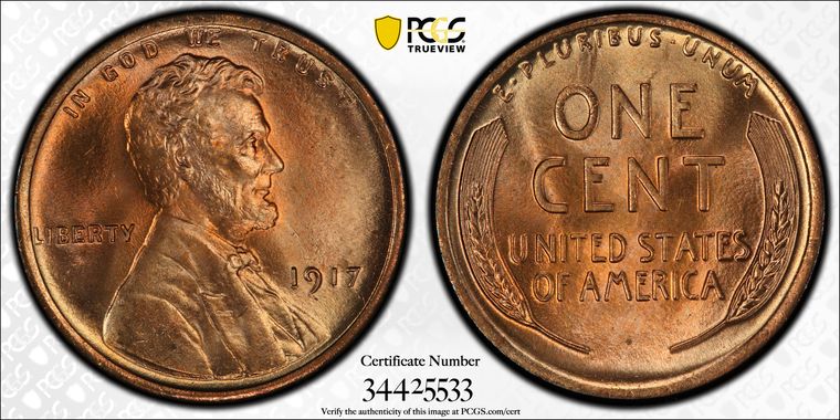 Cert 34425533 - Coin Image