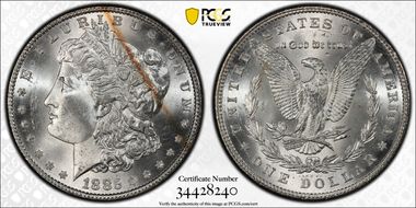 1885 $1 MS63