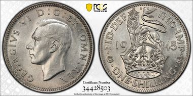 1945 Shil S-4082 English Rev AU58