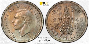 1949 Shil S-4109 Scottish Rev MS64