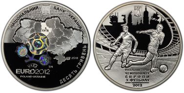 2011 10 Hry UEFA Euro 2012 - Kyiv PR69DCAM