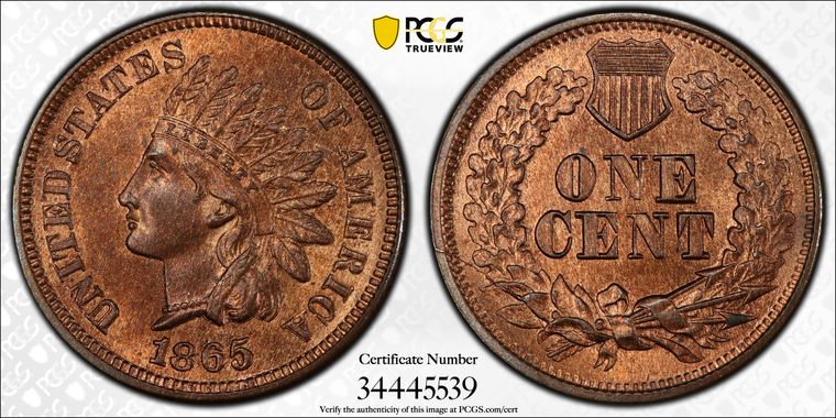 Cert 34445539 - Coin Image