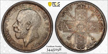 1914 Florin S-4012 MS64