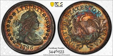 1796 25C Browning 1 MS64