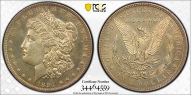 1894 $1 MS64+ DMPL