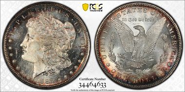 1887-S $1 MS65