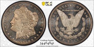 1893-CC $1 MS63DMPL