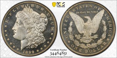 1899-O $1 MS67DMPL