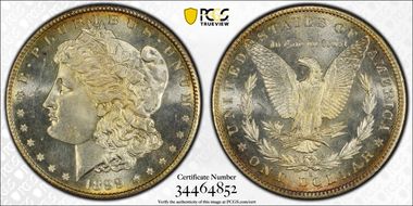 1899-S $1 MS64DMPL