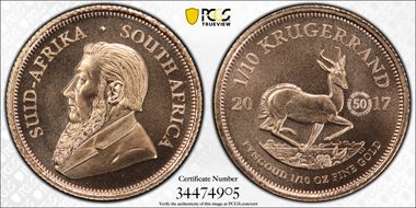 2017 1/10 KR 50th Anniversary MS69