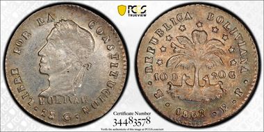 1862-PTS FP 1/2 Sol KM-133.2 MS63