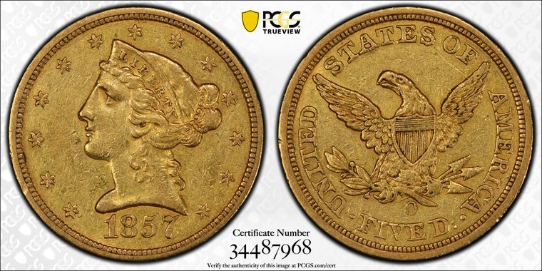 Cert 34487968 - Coin Image