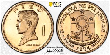 1974 Piso PR66CAM