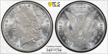 1880/79-CC $1 VAM 4, 80/79, Rev of 78 MS65