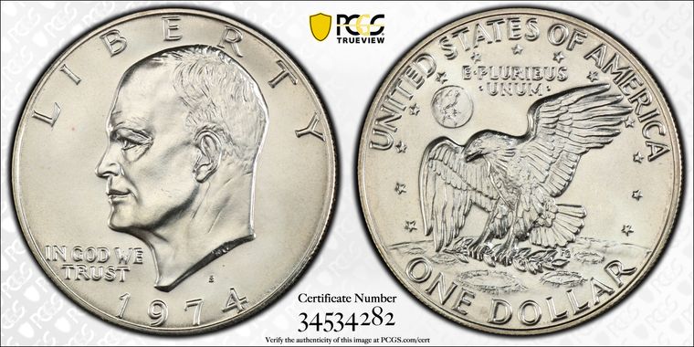 Cert 34534282 - Coin Image