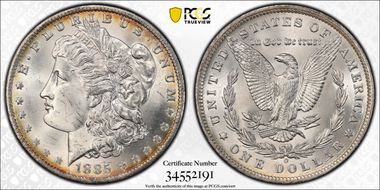 1885-O $1 MS65
