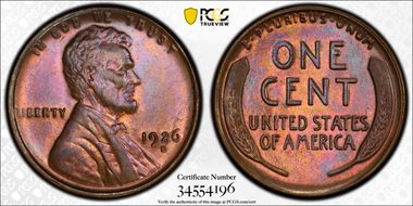1926-D 1C MS65BN
