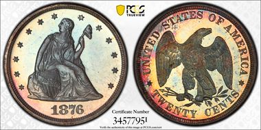 1876 20C PR66