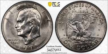 1971-D $1 MS65