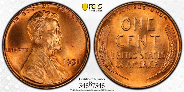 Cert 34587345 - Coin Image