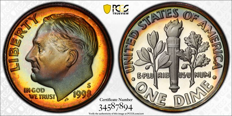 Cert 34587894 - Coin Image