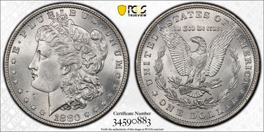 1880-O $1 MS64+