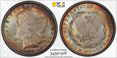 1888 $1 MS66+
